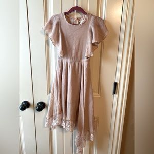 Joyfolie Lakynna Dress in Rose Smoke size 6 6t